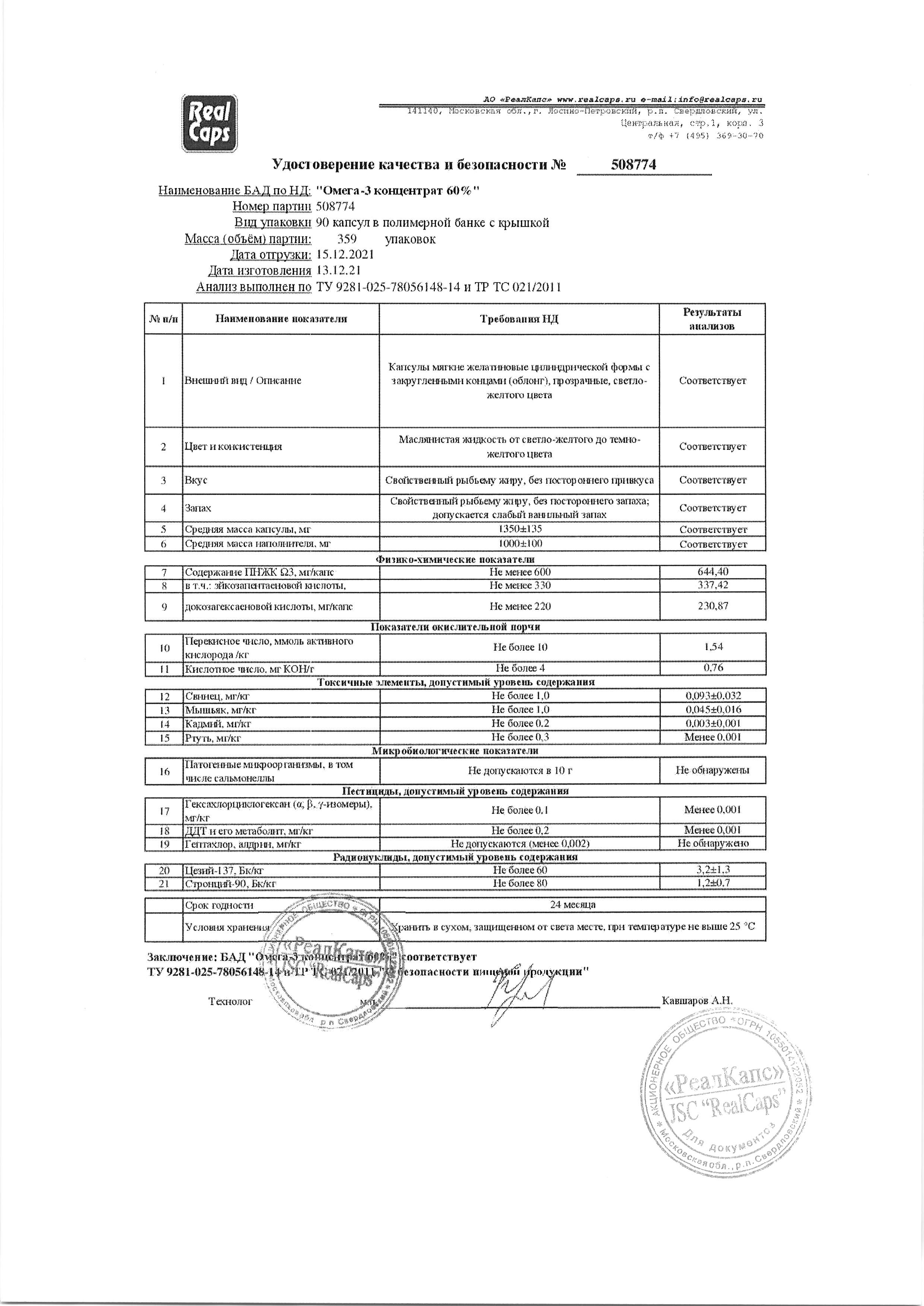 Паспорт №122021